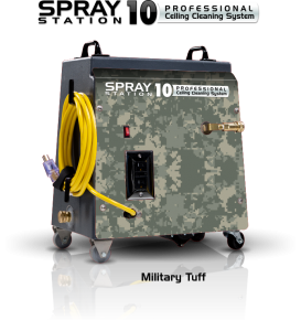 Ceiling Cleaning Equipment and Machines - SCS Spray Station 10 Military Tuff Model 100114