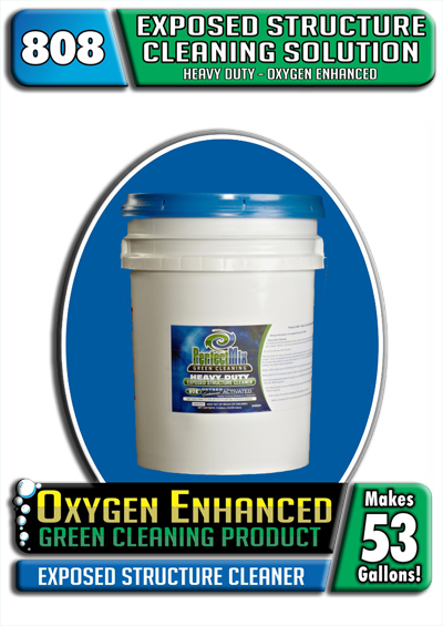 Perfect Mix 808 Exposed Structure Cleaning Solution for all types of exposed structures and more